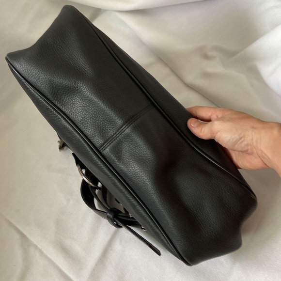 Dooney & Bourke Black Leather Hobo - Picture 12 of 12